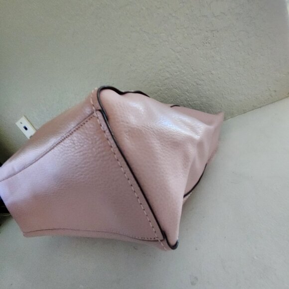 Euc Coach Derby Pink Leather Shoulder Bag Tote Purse - Picture 10 of 13